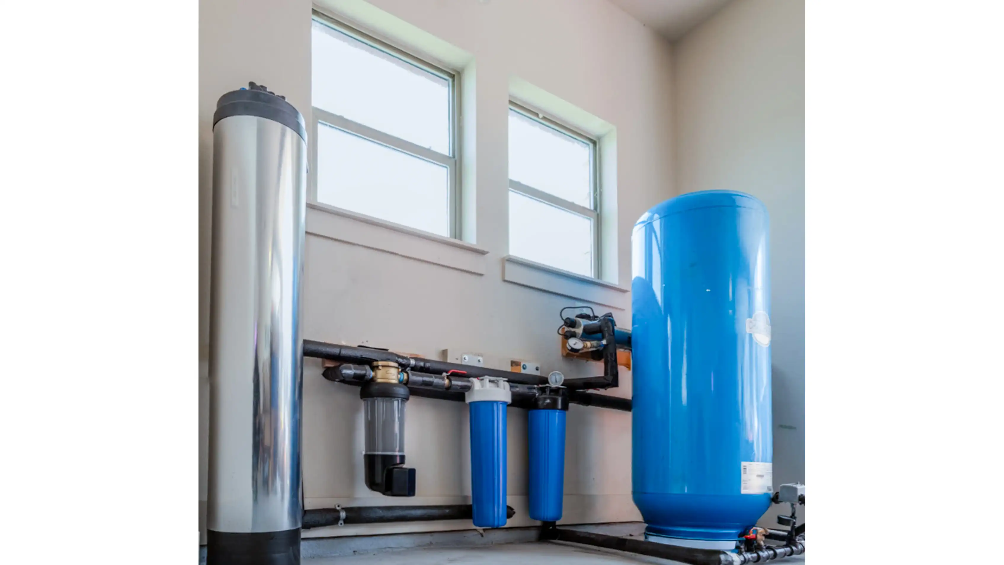 Professional water system installation #1